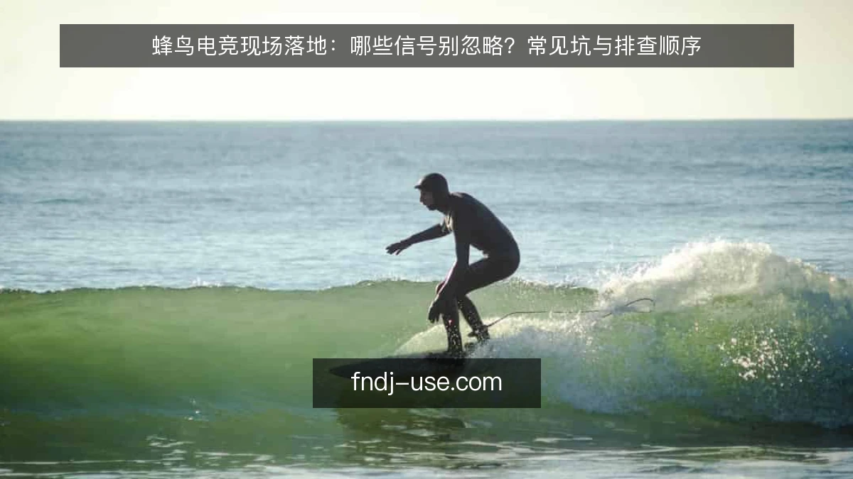 蜂鸟电竞现场落地：哪些信号别忽略？常见坑与排查顺序