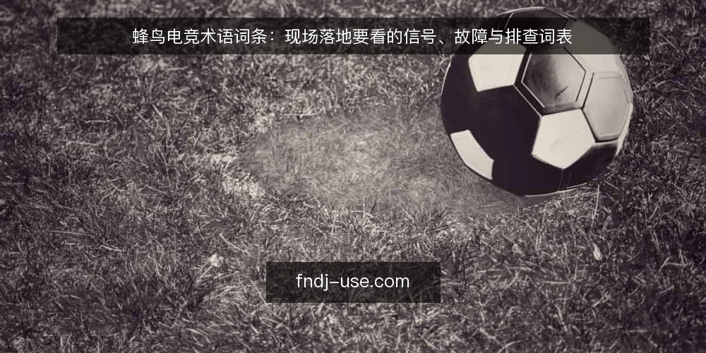 蜂鸟电竞术语词条：现场落地要看的信号、故障与排查词表 — 现场信号词条：哪些迹象说明落地在推进 配图
