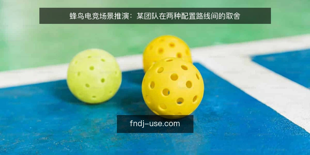 蜂鸟电竞场景推演：某团队在两种配置路线间的取舍 — 先定决策标准：场景约束与评估维度 配图